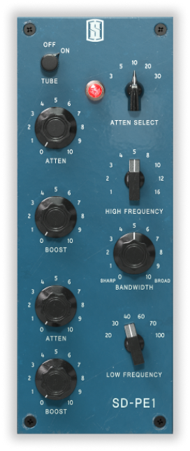 passive EQ plugin interface by Slate Digital